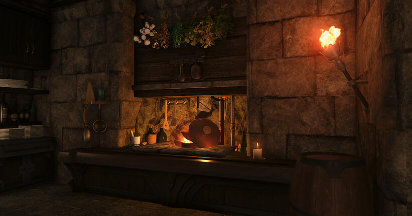 Medieval Mountain Taverne